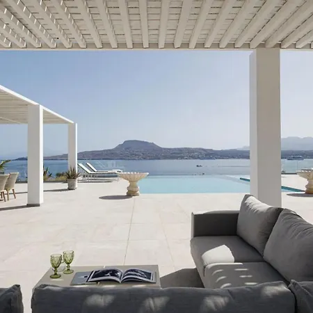 Seafront Luxury Escape With Infinity Pool Marathi (Crete)