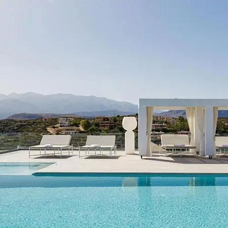 Villa Seafront Luxury Escape With Infinity Pool Marathi (Crete)